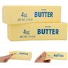 Fukaisu 2Pz Bastone Burro Giocattoli Spremere, UltraMorbido Lenta Risalita Giocattoli AntiStress a Forma di Cibo Perfetti per Adulti Bomboniere Feste & Regali Compleanno