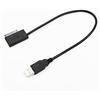 DAZLOR Adattatore USB 35CM PC 6P+7P CD Dvd Rom Convertitore da SATA Un USB 2.0 Slimline Sata 13 Pin per PC Laptop Notebook