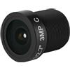 KIMISS Obiettivo per telecamera CCTV Obiettivo IR 2,8 mm e 3 MP per telecamere di sicurezza, compatibile con moduli IPC e AHD, design a prisma a 5 strati per colori