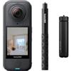 Insta360 X4 Air Pack Tour Virtuale - Foto HDR da 29MP, 1x Selfie Stick Invisibile + Treppiede, Batteria da 2010mAh.