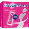 OPELLA HEALTHCARE ITALY Srl Buscofen Pocket 400mg Con Ibuprofene Analgesico Contro Dolori Da Ciclo 10 Bustine