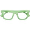 Mast Industria Italiana OCCHIALE DA LETTURA PREMONTATO TWINS PLATINUM MAUI VERDE +2,50 DIOTTRIE