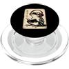 Frog Reading Books Listening Music Kawai Rana Lettura Libri Musica Ascolto Inchiostro Kawaii Stile Giapponese PopSockets PopGrip per MagSafe