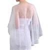 DAISHIAO Accessori da sposa Bolero Nuziale Mantello Perle Cape Corto Anteriore Lungo Posteriore Donne Avvolgere Cape Sera Wrap Scialle