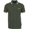 Fred Perry Twin Tipped Shirt, Polo Uomo - M