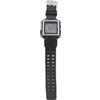 Generic Orologio da Surf Digitale Impermeabile da Uomo, Retroilluminazione a LED per Appassionati di Sport, Elastico, impermeabilità Fino a 50 M, Calendario con Sveglia (BLACK)
