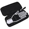 SALALIS Custodia Porta da Club Borsa Portaoggetti Multifunzionale Elegante Compatta Impermeabile per Accessori da Golf EVA 10,4x4,8 Pollici
