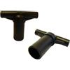 Kangui Set di 2 cappucci T-Section per archetto di rete di trampolino Ø 32 mm