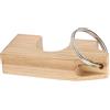 Socobeta Mini Portacanna da Pesca con Struttura in bambù per Pesca Portatile, Design Magnetico, Adatto per Canne da Surf e Altro, 6x2,6 Cm