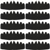 Generic Fodera per cappello, bianco/grigio, 10 pezzi ottagonali assorbenti, fasce per evitare macchie e odori, adesivi da 7,6 x 2,5 cm | donne, uomini, cappello, casco, cappello rigido, visiera, berretto