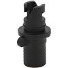 SIXRUN Connettore Adattatore Valvola Dell'aria per Tubo della Pompa di Gonfiaggio, PVC Resistente, Adatto per Gommoni e Kayak, Include 2 Anelli di Gomma