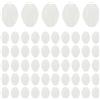 GETAJGHSD 1000 Perline Luminose Ovali per Pesca Notturna in Plastica Resistente, Accessori per Carpfishing in Acque Profonde e Torbide, Attraggono Pesci