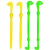TERNCOEW 4 pezzi Tie Fast nodo legatura strumento portatile facile gancio loop tyer slamatore strumento di pesca a mosca accessorio
