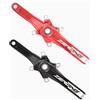 LHHL Guarniture per Bici da Montagne 170mm Integrate Cave Lega di Alluminio Ingranaggio per Manovella di Biciclette con BSABB(Rot)