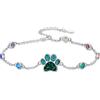 HUKKUN Bracciale in argento 925 flash/streghe/ancora braccialetto serpenti/shihtzu/barbagame/elefante gioielli regali donna