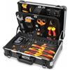 Beta BW 2054EL-106 - Valigia in Plastica con Assortimento di 106 Utensili per Manutenzione Elettrotecnica