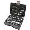 Beta BW 903E/C42 - Assortimento di 13 Chiavi a Bussola Esagonali, 18 Inserti per Avvitatori, 4 Chiavi Maschio Esagonale Piegate e 7 Accessori, in Cassetta di Plastica
