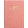 NGCG Agenda 2024 Giornaliera/Settimanale/Mensile Planner Taccuini 2024 Planner Notebook per Pianificazione Personale, A5 e A4, Rosa: 10,6 x 7,8 cm e 17,3 x 9,6 cm
