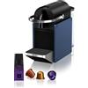 Nespresso De'Longhi Pixie EN127.BL, Macchina da Caffè con Sistema Capsule Nespresso, Modalità ECO, Espresso e Caffè Lungo, Design Compatto, Pressione 19 Bar, 1260W, Blu