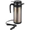 Haofy Bollitore Elettrico per Auto, 1200ML 12V/24V Portatile in Acciaio Inossidabile Bollitore Elettrico per Auto Viaggio Riscaldante Bottiglia D'acqua per Acqua Calda, Caffè, Tè(12V)
