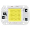 NUOYIYI Chip LED COB 10W 20W 30W 50W 220V Smart IC Nessun driver necessario 3W 5W 7W 12W Lampadina LED per faretto a luce di inondazione Illuminazione fai-da-te-1_Versione 30W 6040_Bianco caldo 220 V.