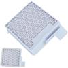 EpheyFIF SF-HY 60 Filtro HEPA AirClean di ricambio compatibile con aspirapolvere Miele Boost CX1 Allergy, 125 Gala Edition, Active, 125 Edition, carbone attivo a polvere fine