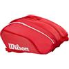 Wilson Borsone Padel Wilson Tour Rosso Bianco