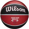 Wilson Pallone Basket Wilson NBA Team Tribute Chicago Bulls Rosso Nero