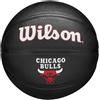 Wilson Pallone Basket Mini Wilson NBA Team Tribute Chicago Bulls Nero