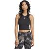 Adidas Canotta Donna Adidas Essentials Ribbed Nero