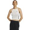 Adidas Top Donna Adidas Uncinetto Bianco Nero