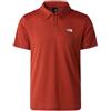 The North Face Polo Uomo The North Face Tanken Rosso