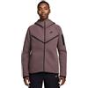 Nike Felpa Donna Nike Sportswear Tech Fleece Windrunner Marrone Scuro