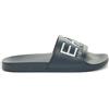 Emporio Armani 7 Ciabatta Emporio Armani 7 Maxi Logo Blu Bianco