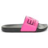 Emporio Armani 7 Ciabatta Emporio Armani 7 Maxi Logo Nero Rosa