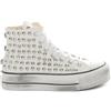 Converse All Star Hi Lift Donna Bianco