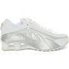 Nike Sneakers Uomo Nike Shox R4 Bianco Argento