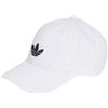 Adidas Cappello Adidas adicolor Classic Trefoil Baseball Bianco Nero