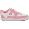 Nike Sneakers Donna Nike Court Vision Low Next Nature Rosa Bianco