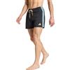 Adidas Costume Uomo Adidas 3 Stripes Nero Azzurro