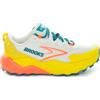 Brooks Scarpa da Trail Running Donna Brooks Caldera 8 Bianco Giallo