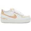 Nike Sneakers Donna Nike Air Force 1 Shadow Bianco Beige