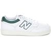 New Balance 480 Vintage Basketball July Pack Uomo Bianco Verde