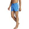 Adidas Shorts Uomo Adidas 3-Stripes 3-Inch Azzurro