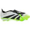 Adidas Scarpa da Calcio Uomo Adidas Predator League Fold-Over Tongue Firm Ground Multi Ground Bianco Nero Lime