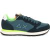 Sun68 Sneakers Uomo Sun68 Tom Fluo Blu Lime