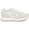 Sun68 Sneakers Donna Sun68 Ally Glitter Textile Bianco Beige