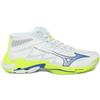 Mizuno Scarpa da Pallavolo Donna Mizuno Wave Lightning Elite Mid Bianco Lime
