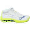 Mizuno Scarpa da Pallavolo Donna Mizuno Wave Lightning Pro Mid Bianco Lime