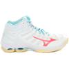 Mizuno Scarpa da Volley Donna Mizuno Wave Voltage 2 Mid Bianco Azzurro